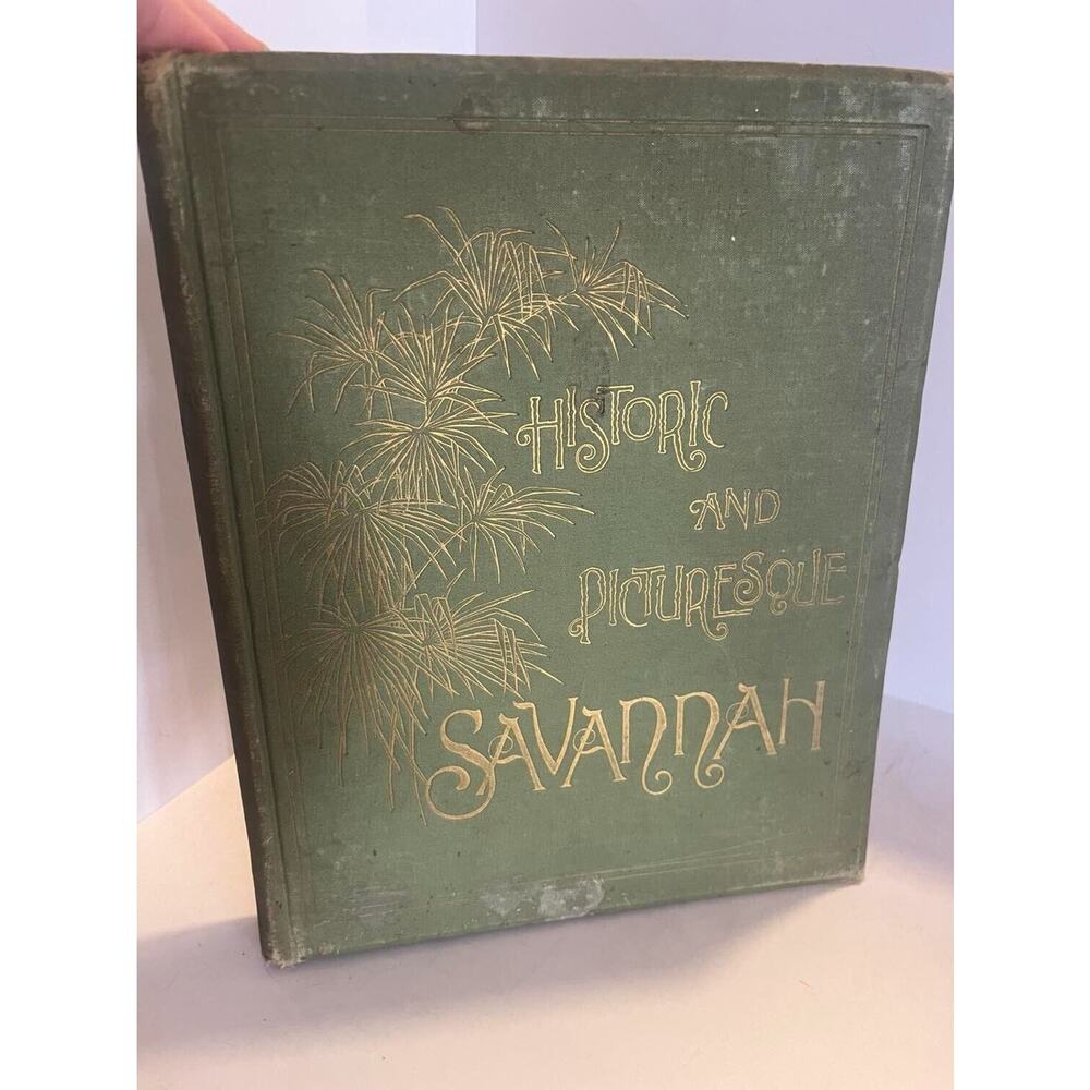 Adelaide Wilson / Historic and Picturesque Savannah 1st ed 1889 Georgia